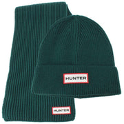 Hunter Green Jura Scarf and Beanie Gift Set