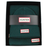 Hunter Green Jura Scarf and Beanie Gift Set