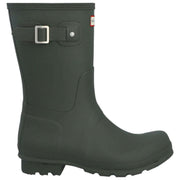 Hunter Green Original Short Tartan Lined Boots