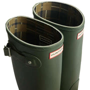 Hunter Green Original Tall Tartan Lined Boots