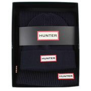 Hunter Navy Jura Scarf and Beanie Gift Set