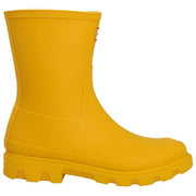 Hunter Yellow Downpour Short Wellington Boots