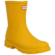 Hunter Yellow Downpour Short Wellington Boots
