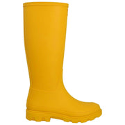 Hunter Yellow Downpour Tall Wellington Boots