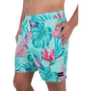 Hurley Green Cannonball Volley 17inch Board Shorts