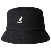 Kangol Black Washed Bucket Hat