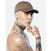 Kangol Brown Washed Baseball Cap