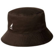 Kangol Brown Washed Bucket Hat