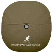 Kangol Green Multi-Utility Packable Bucket Hat