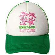 Kangol Green Unity Puff Print Trucker Hat