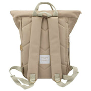 Kind Bag London Beige Hackney Medium Backpack