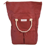 Kind Bag London Burgundy Hackney Medium Backpack