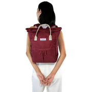 Kind Bag London Burgundy Hackney Medium Backpack