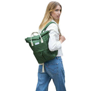 Kind Bag London Green Hackney Medium Backpack