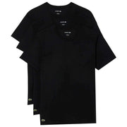 Lacoste Black Regular Fit Crew Neck 3 Pack T-Shirts