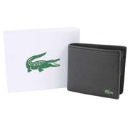 Lacoste Black Smart Concept Medium Bifold Wallet