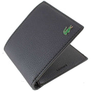 Lacoste Black Smart Concept Small Bifold Wallet