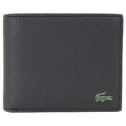 Lacoste Black Smart Concept Small Bifold Wallet