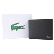 Lacoste Black Smart Concept Small Bifold Wallet