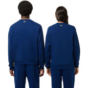 Lacoste Blue Loose Fit Croc Badge Sweatshirt