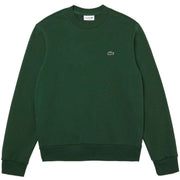 Lacoste Green Organic Brushed Cotton Sweatshirt
