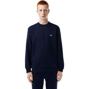 Lacoste Navy Organic Brushed Cotton Sweatshirt