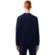 Lacoste Navy Organic Brushed Cotton Sweatshirt