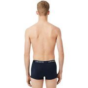Lacoste Navy Stretch Cotton 3 Pack Trunks