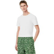 Lacoste White Slim Fit Crew Neck 3 Pack T-Shirts