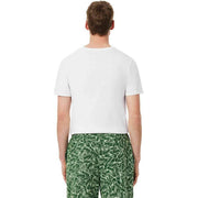 Lacoste White Slim Fit Crew Neck 3 Pack T-Shirts
