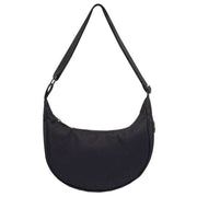 Lefrik Black Lua Stripes Shoulder Bag