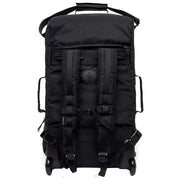 Lefrik Black Maverick Ripstop Foldable Trolley Backpack