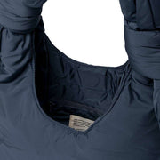 Lefrik Blue Biwa Puffy Mini Shoulder Bag