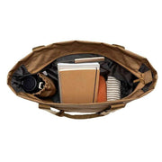 Lefrik Brown Strata Ripstop Shopper Bag