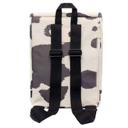 Lefrik Cream Scout Mini Printed Cow Backpack