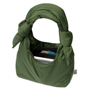 Lefrik Green Biwa Puffy Mini Bag