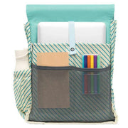 Lefrik Green Handy Mini Stripes Backpack