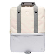 Lefrik Grey Daily 13" Stripes Concrete Block Backpack