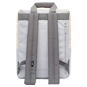 Lefrik Grey Daily 13" Stripes Concrete Block Backpack