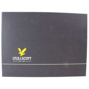 Lyle & Scott Black Donegal Scarf and Beanie Gift Set