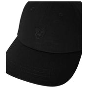Lyle & Scott Black Tonal Eagle Baseball Cap