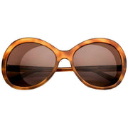 MessyWeekend Brown Olivia Sunglasses