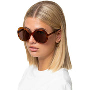 MessyWeekend Brown Olivia Sunglasses