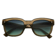 MessyWeekend Green Liv Sunglasses