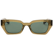 MessyWeekend Green Luna Sunglasses