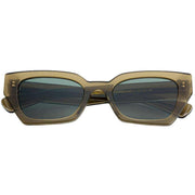 MessyWeekend Green Luna Sunglasses