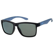O'Neill Black Vintage Keyhole Subtle Square Sunglasses