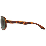 O'Neill Brown Oversized Wrap Sunglasses