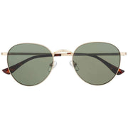 O'Neill Gold Vintage Round Metal Sunglasses