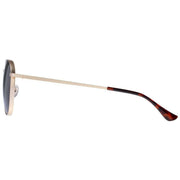 O'Neill Gold Vintage Round Metal Sunglasses